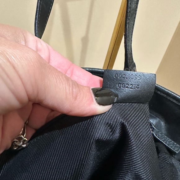 Gucci Black Padlock GG Coated Mini Canvas Tote - Picture 6 of 7